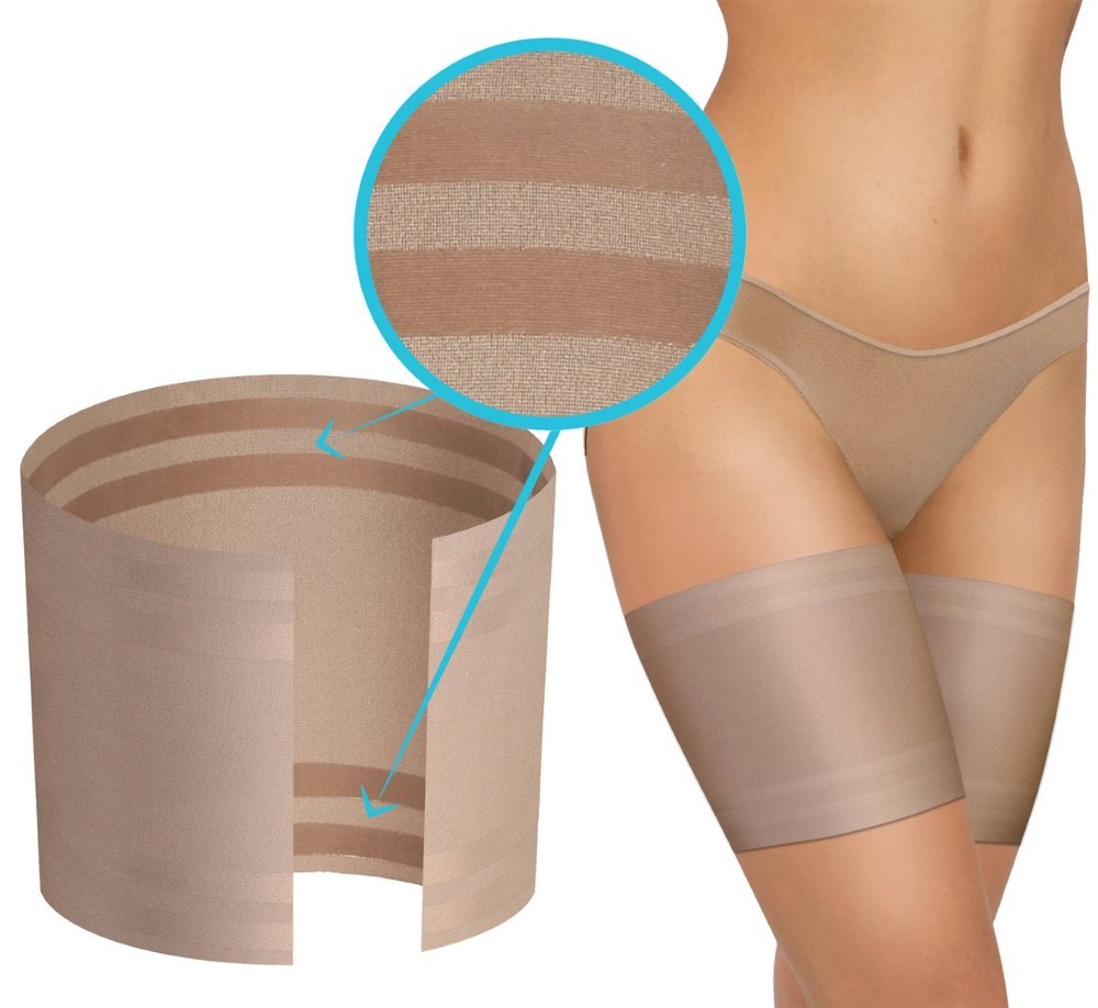 OPASKI NA UDA PRZECIW OTARCIOM Z PASKAMI SILIKONU