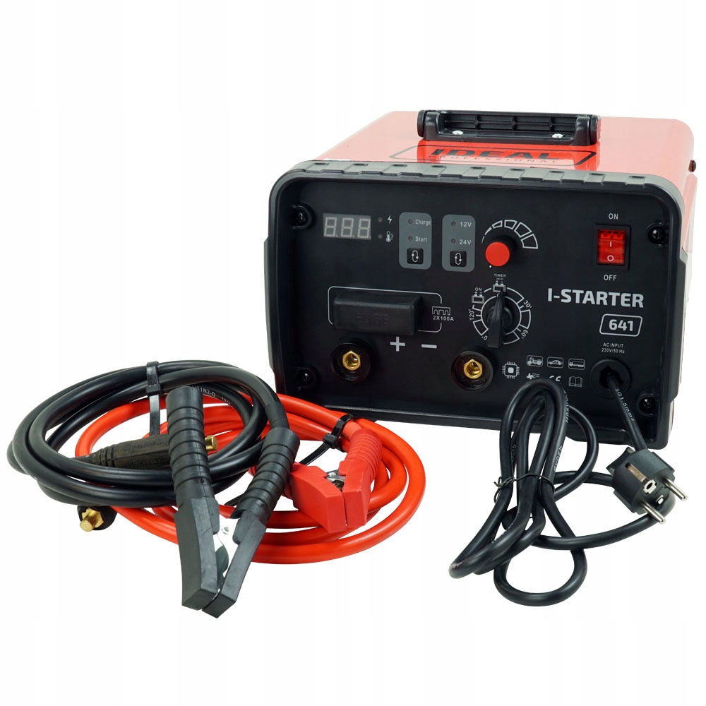 

Prostownik Starter 12 24 V rozruch inwertorowy