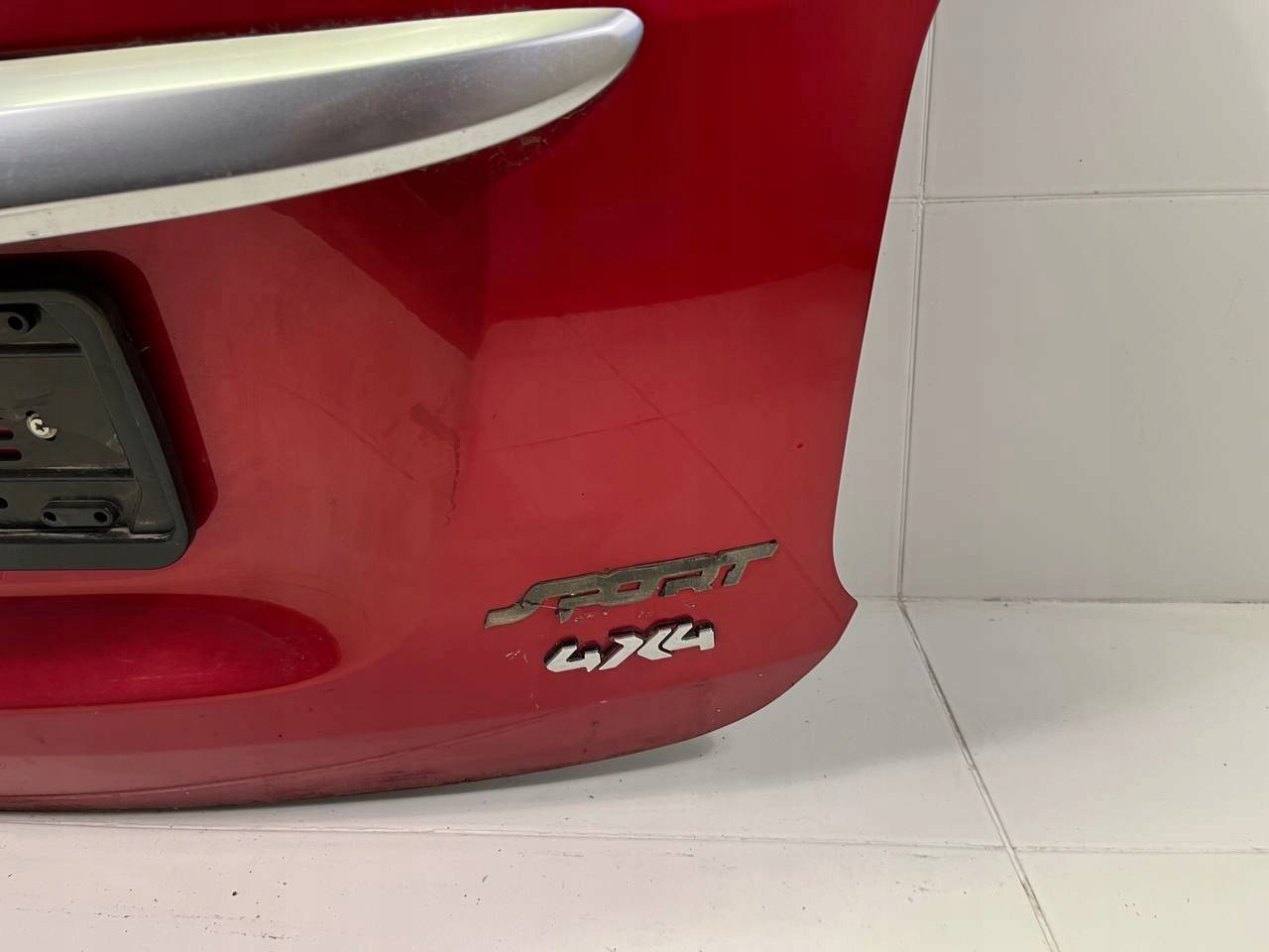 rear trunk door boot Fiat 500X facelift 2018