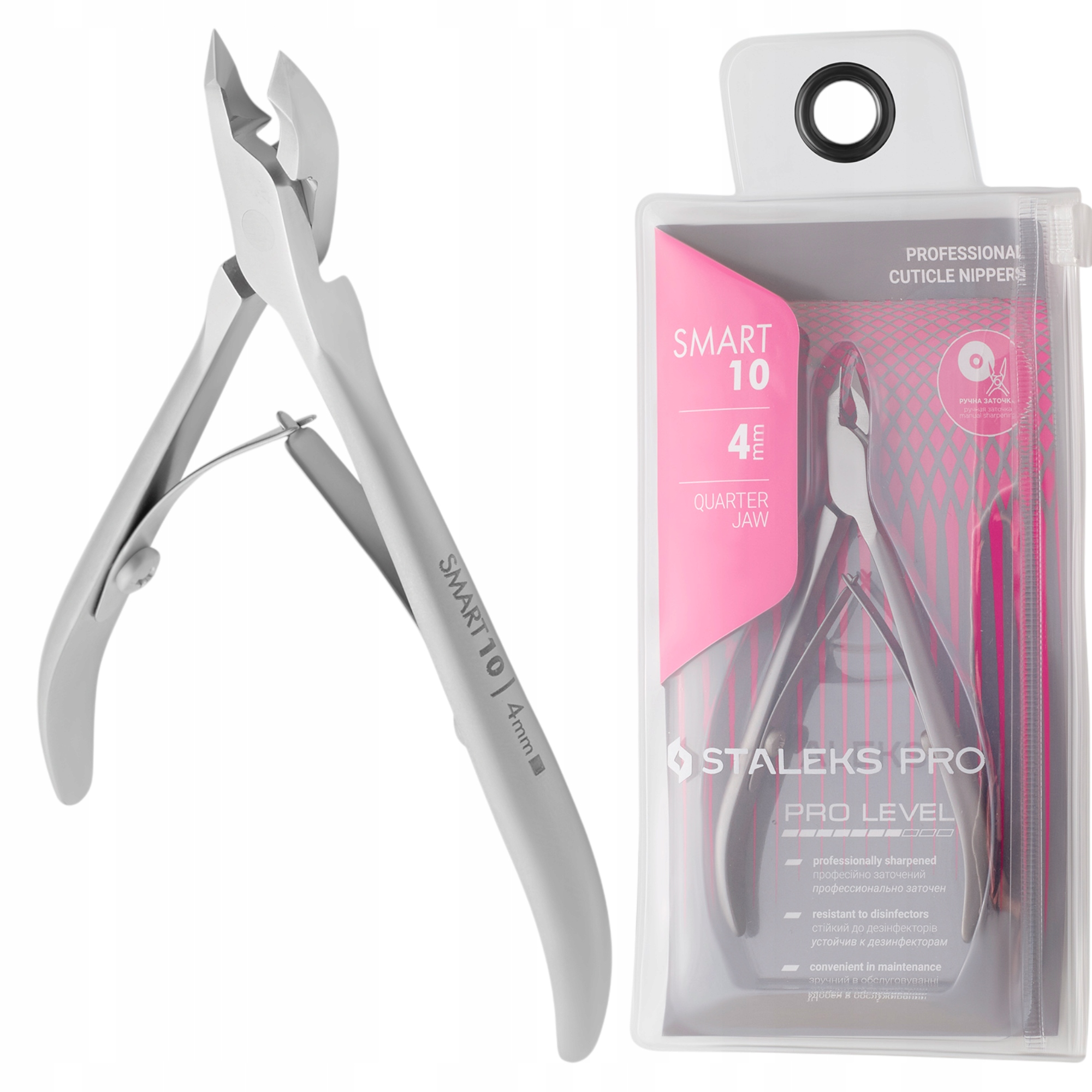 Staleks Profesionální nůžky na kůžičku 4 mm NS-10-4