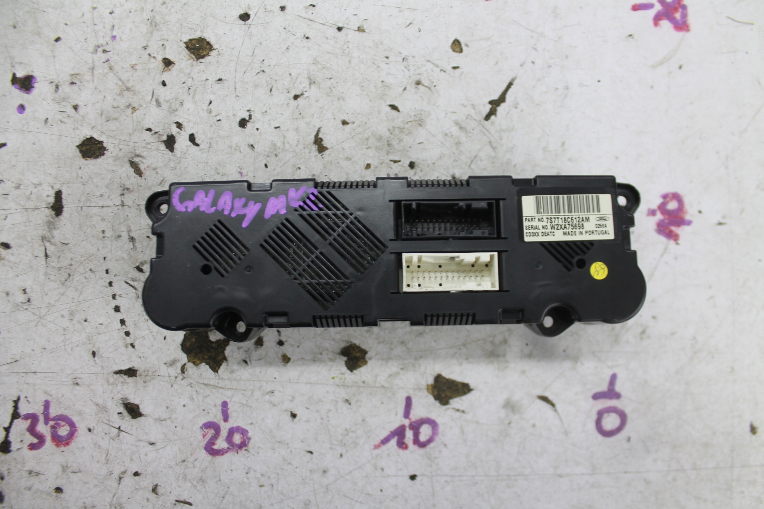 PANEL a klímának 7S7T18C612AM GALAXY MK2 06-09