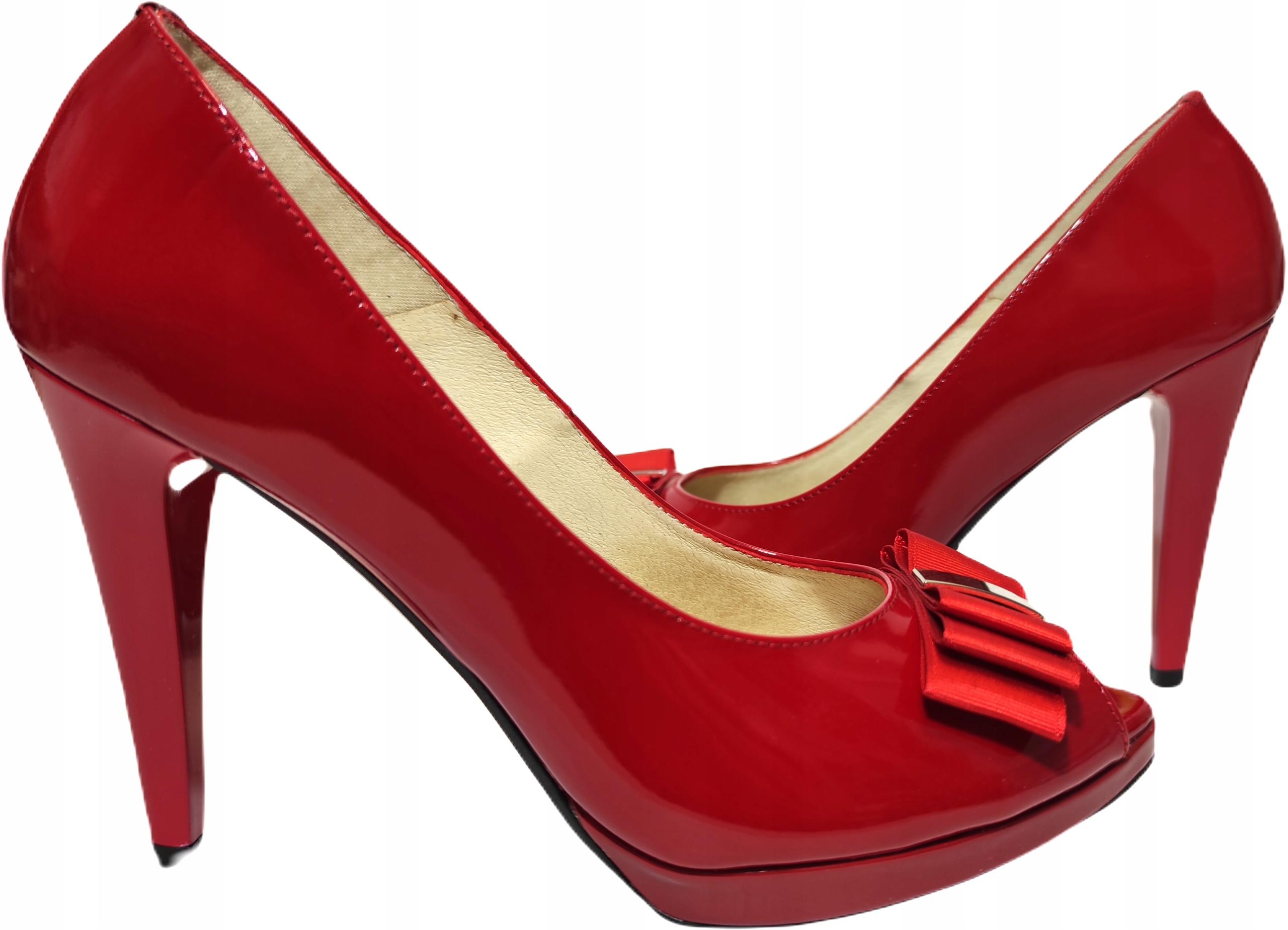 efektní lak mašle Emis SI6158 Červená r36