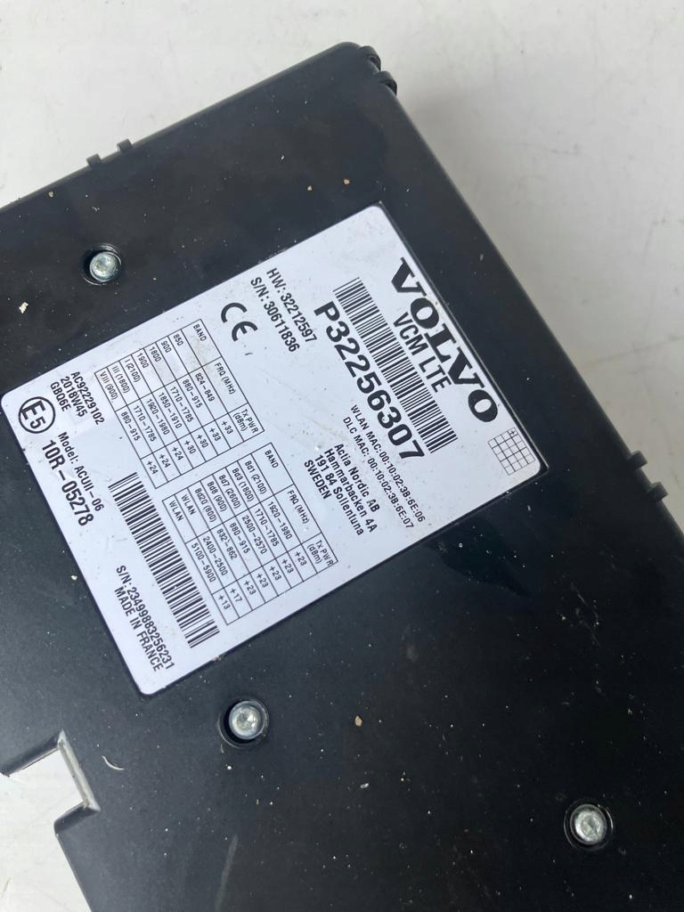 modulo VCM VOLVO XC40 32256307