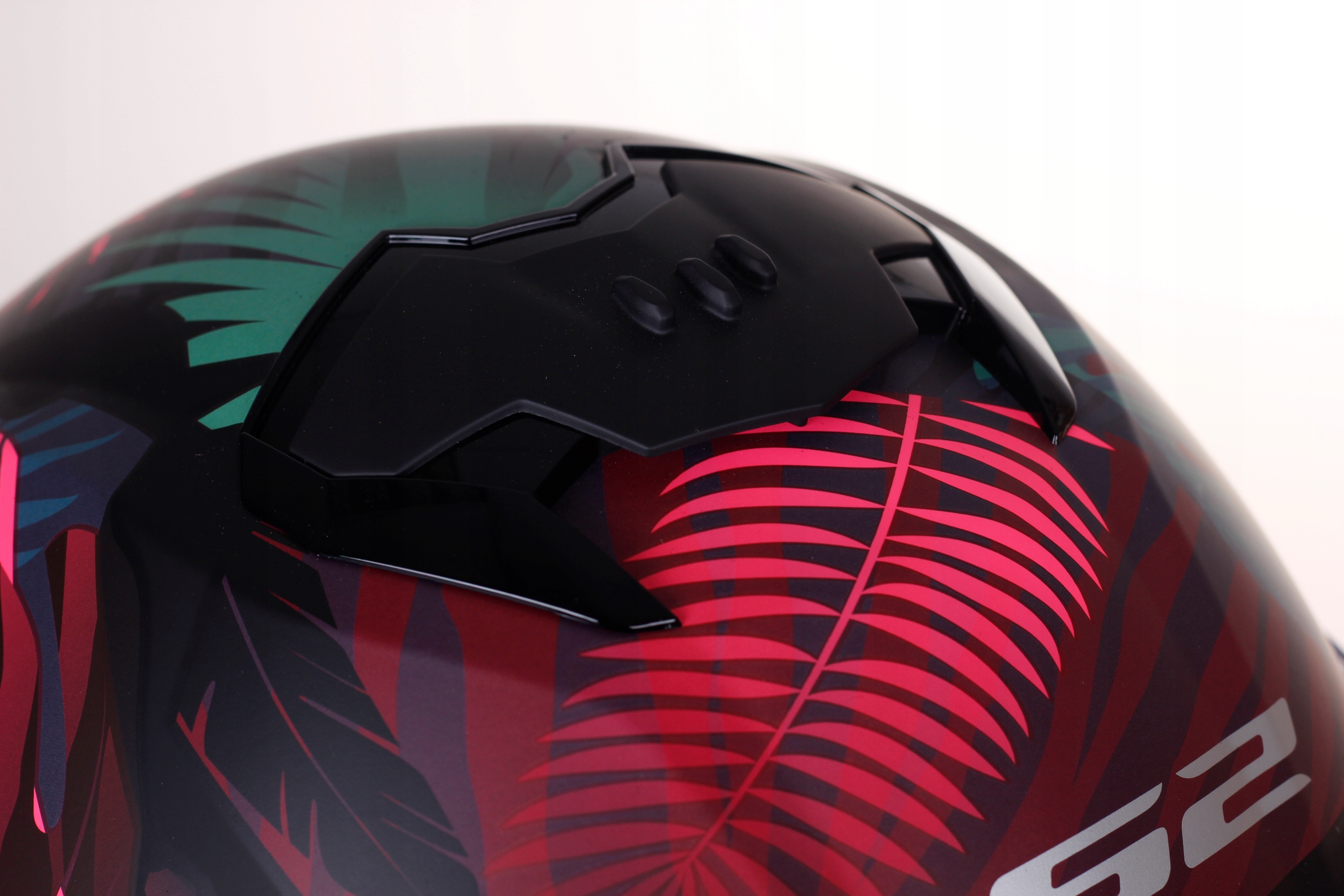 KASK MOTOCYKLOWY LS2 FF808 STREAM II system Pinlock blenda Jungle Pink Waga produktu 1550 g