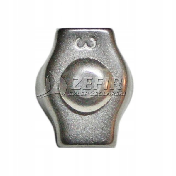 ZACISK DO LINY STALOWEJ 3mm / A4 - 01005 Średnica liny 3 mm