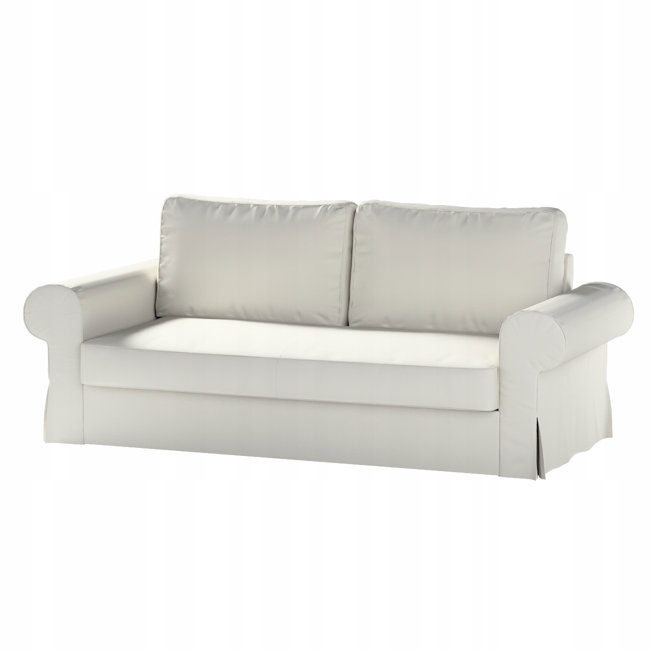 Dekoria potah na rozkládací pohovku Backabro pro 3 osoby Ikea šedý