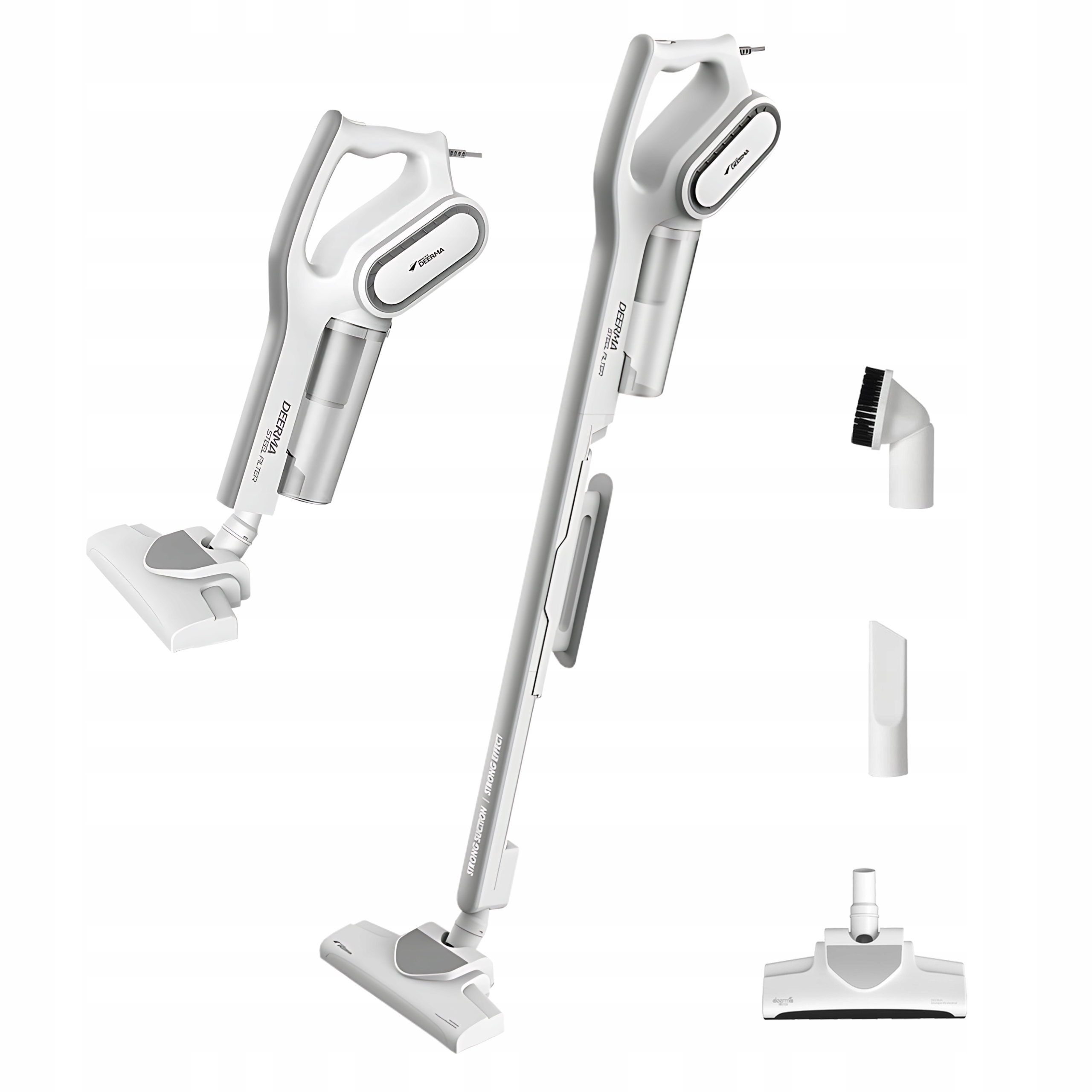 Pionowy Odkurzacz Przewodowy Ręczny Deerma Dx700 600w Dodatkowe Szczotki