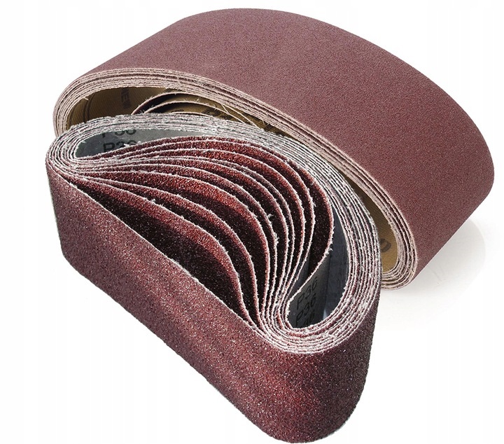 TAŚMA SZLIFIERSKA 75 x 533 PAS BEZKOŃCOWY P100 PAPIER ŚCIERNY DO SZLIFIERKI