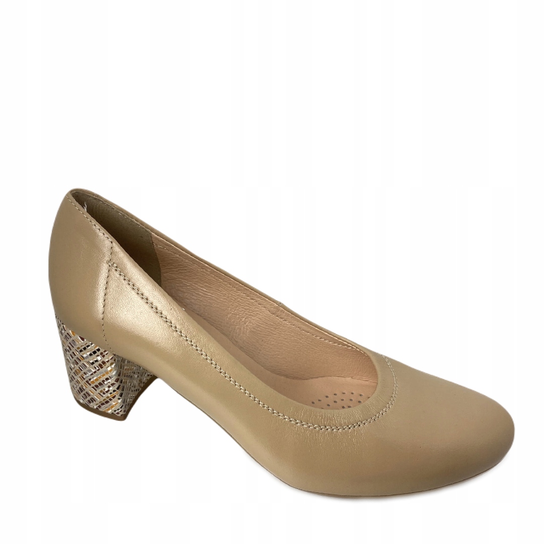 Dámské lodičky Arka Bioeco 5755/2170/2127 béžová 37, béžová