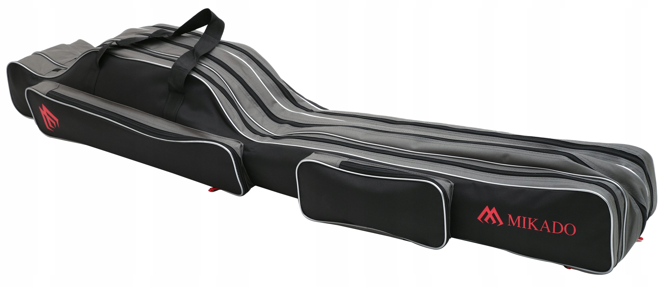 Mikado Pokrowiec na Wędki Czarny 3-Komorowy 160cm