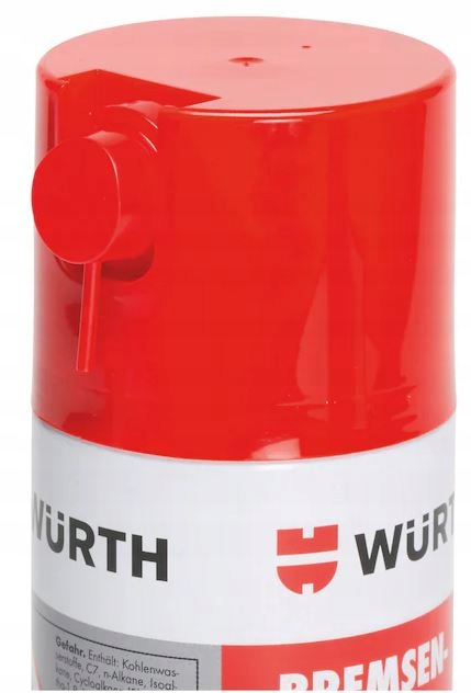 WURTH PASTA MONTAŻOWA DO KLOCKÓW HAMULCOWYCH HAMULCÓW 1400°C SPRAY 300ML Stan opakowania oryginalne