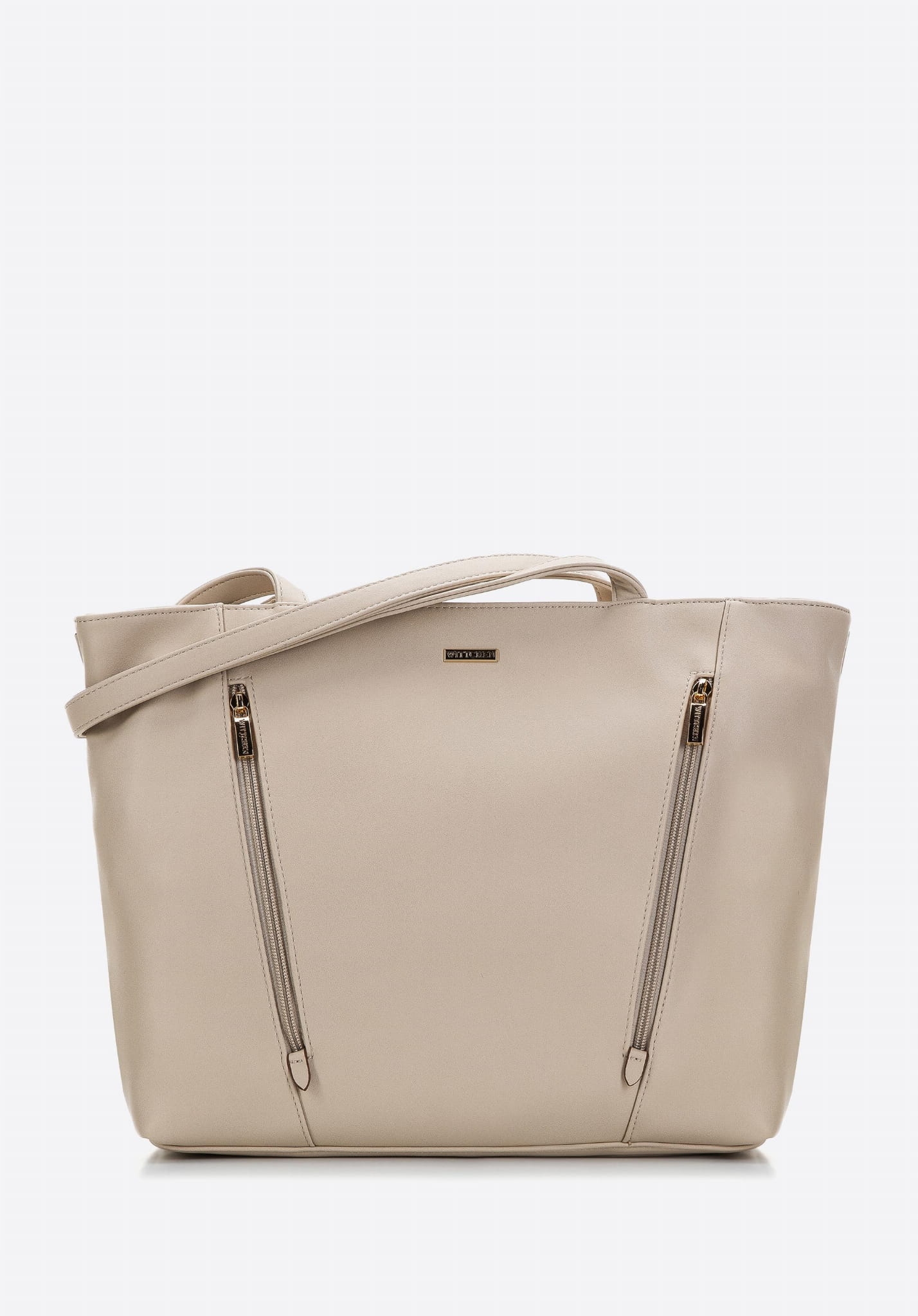 Velká dámská shopperka z ekokůže Wittchen 97-4Y-530-9 prostorná a pohodlná A4