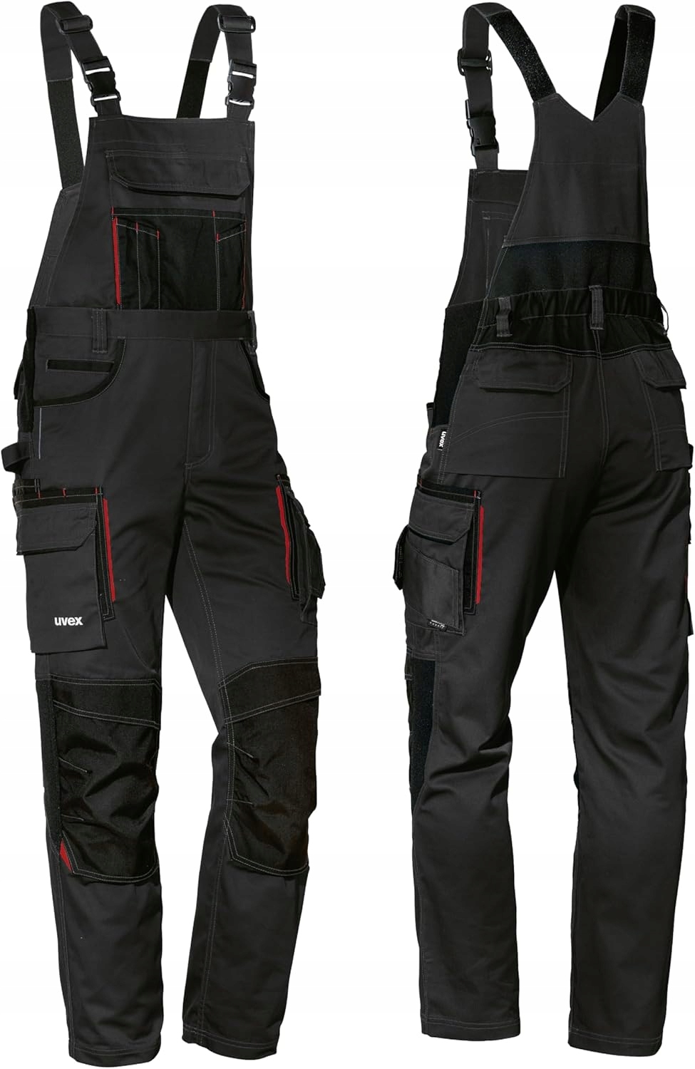 Uvex Tune-up Long Męskie spodnie robocze ogrodniczki rozmiar 52