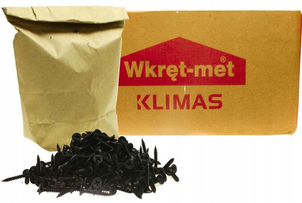 

Wkręty do płyt Gk Regipsu metalu 3,5x25mm 1kg