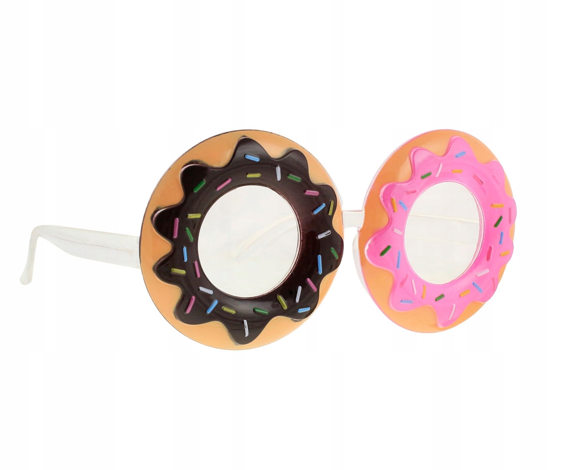 Okulary Donuts czekolada lukier