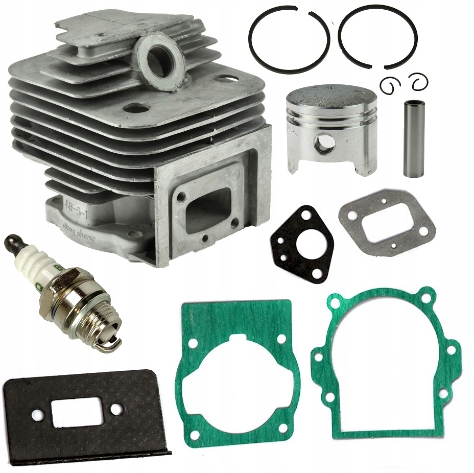 CYLINDER 44mm KOSY SPALINOWEJ + USZCZELKI + ŚWIECA