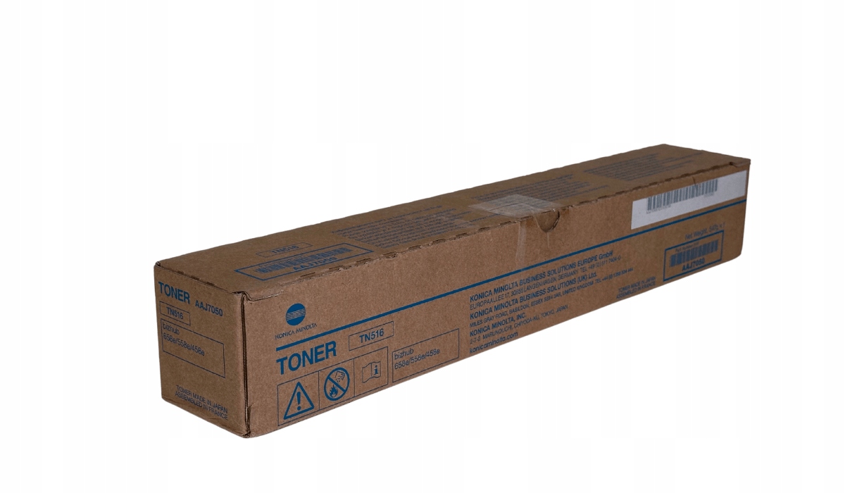 Toner Konica Minolta TN-516 AAJ7050 K Originál 458 458e 558 558e 658e