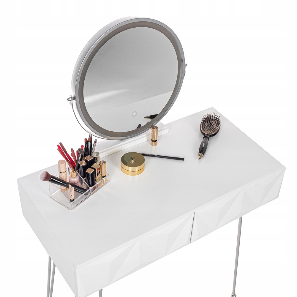 СУЧАСНИЙ КОСМЕТИЧНИЙ СТОЛИК З LED ДЗЕРКАЛОМ Бренд Eurostyle