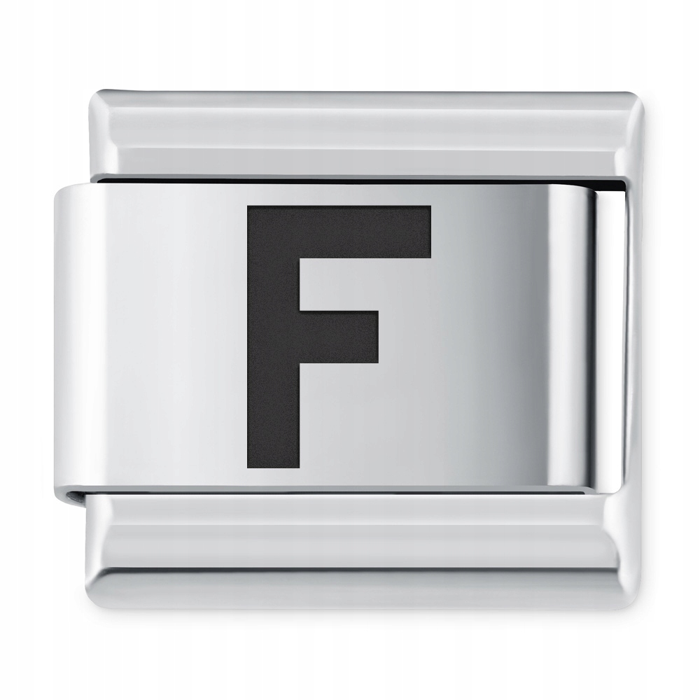

Italian Charms Litera Alfabetu F Grawer