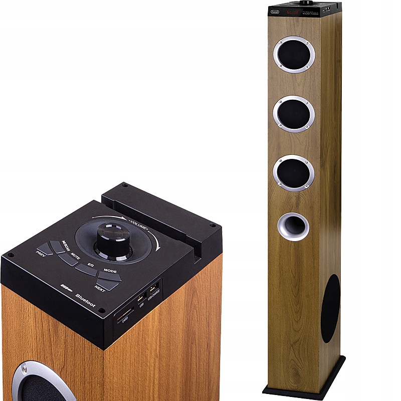 GŁOŚNIK KOLUMNA SUBWOOFER BLUETOOTH MP3 RADIO