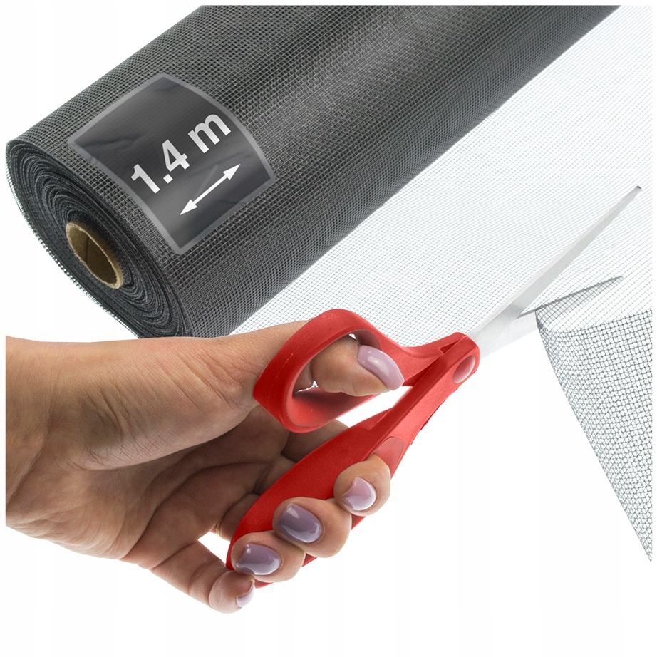 

Siatka moskitiera szara metry 1,4m x1m DecoDesign