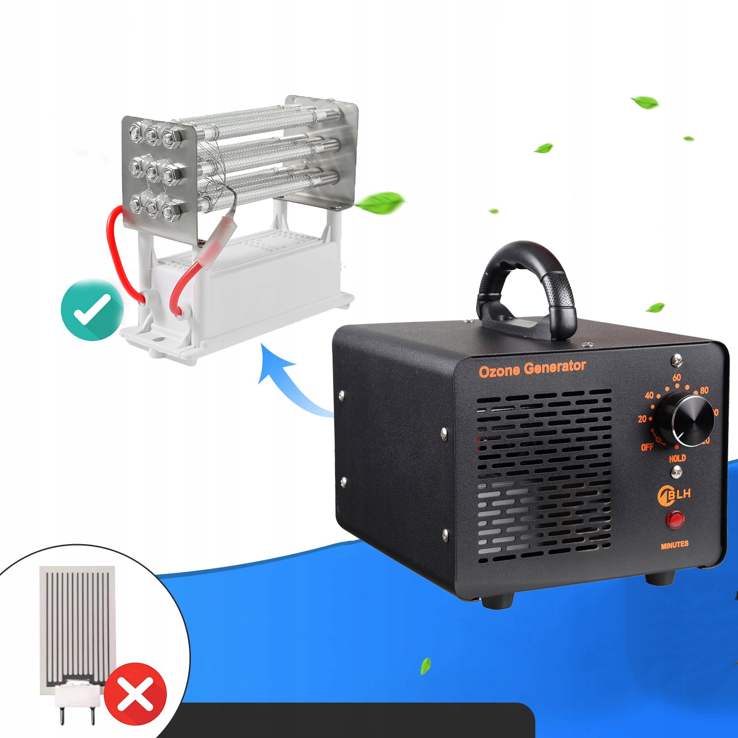 GENERATOR OZONU OZONATOR GENERATOR OZONU OZONATOR PROFESJONALNY 60000mg/h Marka Rilbstix