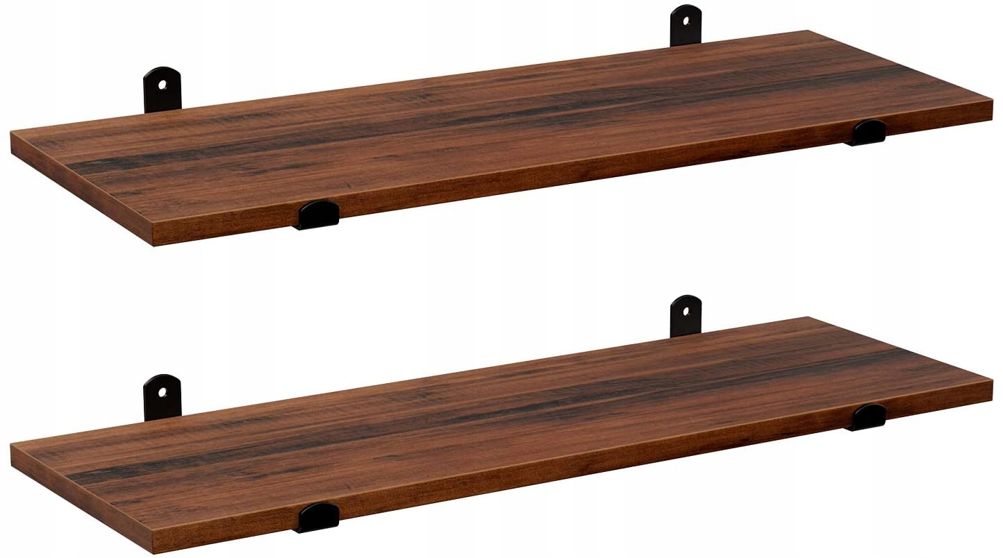 Police Mdf deska Songmics 60 x 20 cm dub antický