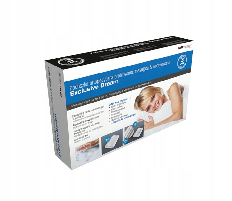 

Poduszka Ortopedyczna Profilowana Exclusive Dream