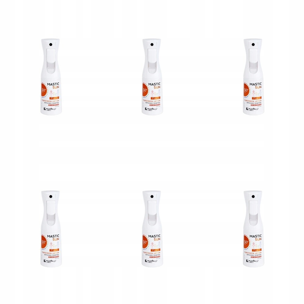 Mastic-Spa Sluneční balzám SPF50+ Rodinný na tělo sada 6 ks