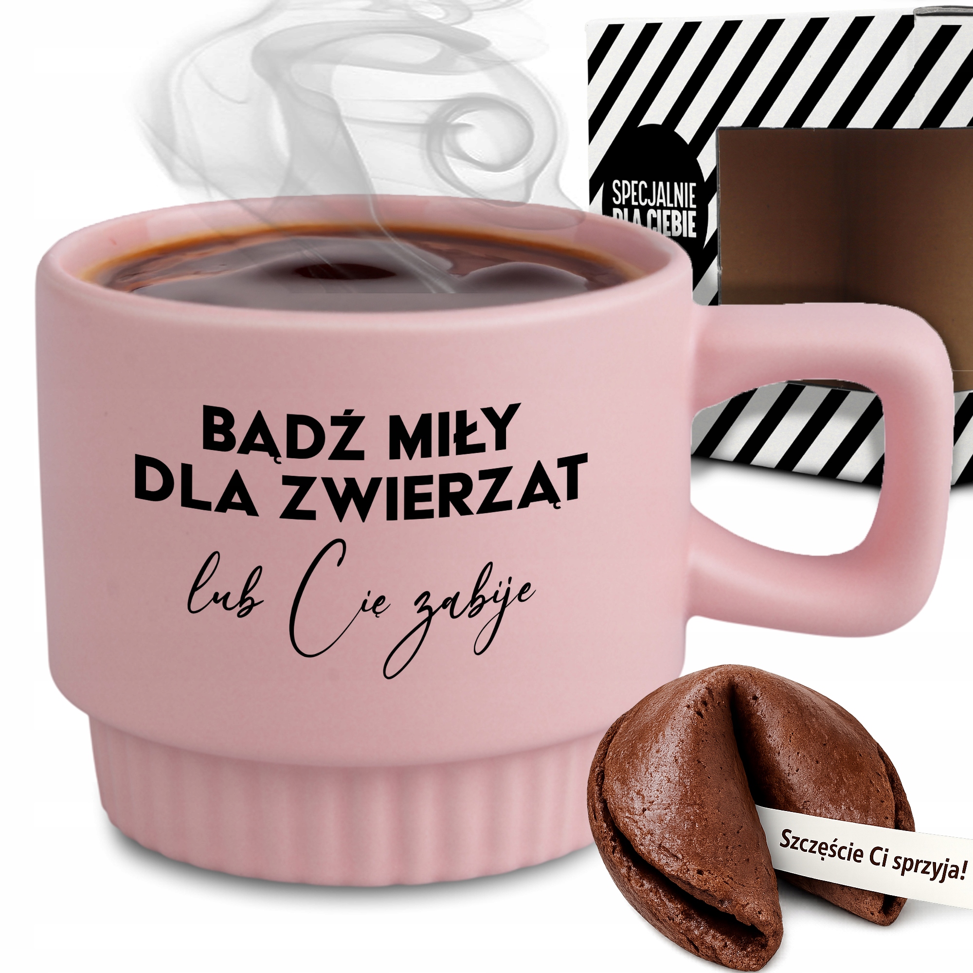 Ryhovaný Hrnček Darček Do Práce V Kancelárii Ruží Alebo Milý Pre Zvieratá Veštenie