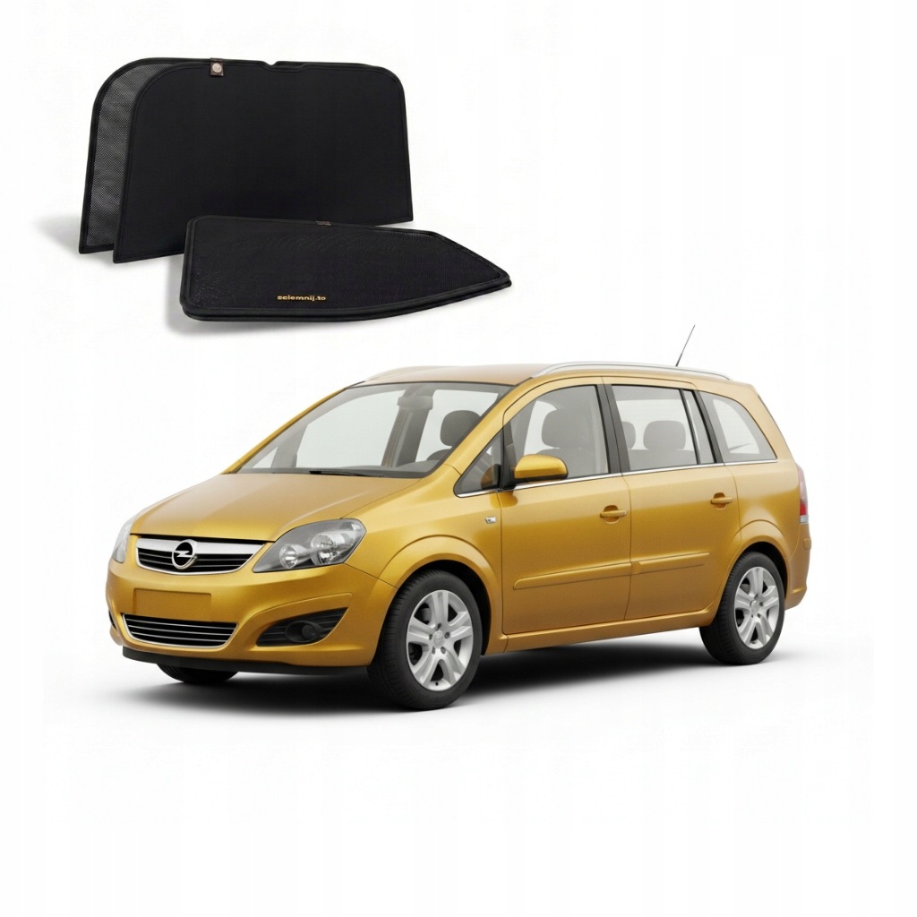 Speciální sluneční clony na sklo pro automobil Opel Zafira B