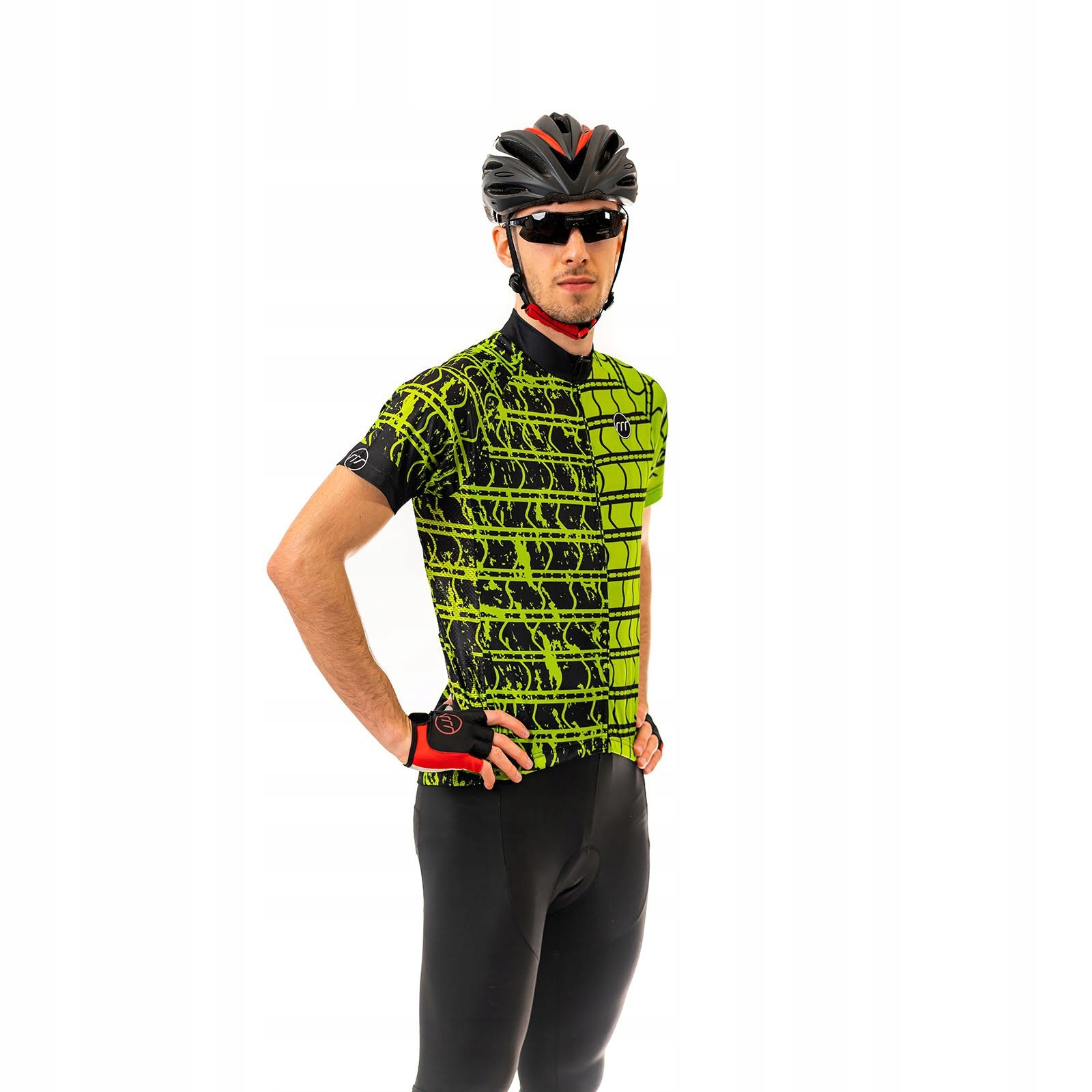 Madani: koszulka rowerowa męska HORNET, r. L Materiał dominujący poliester