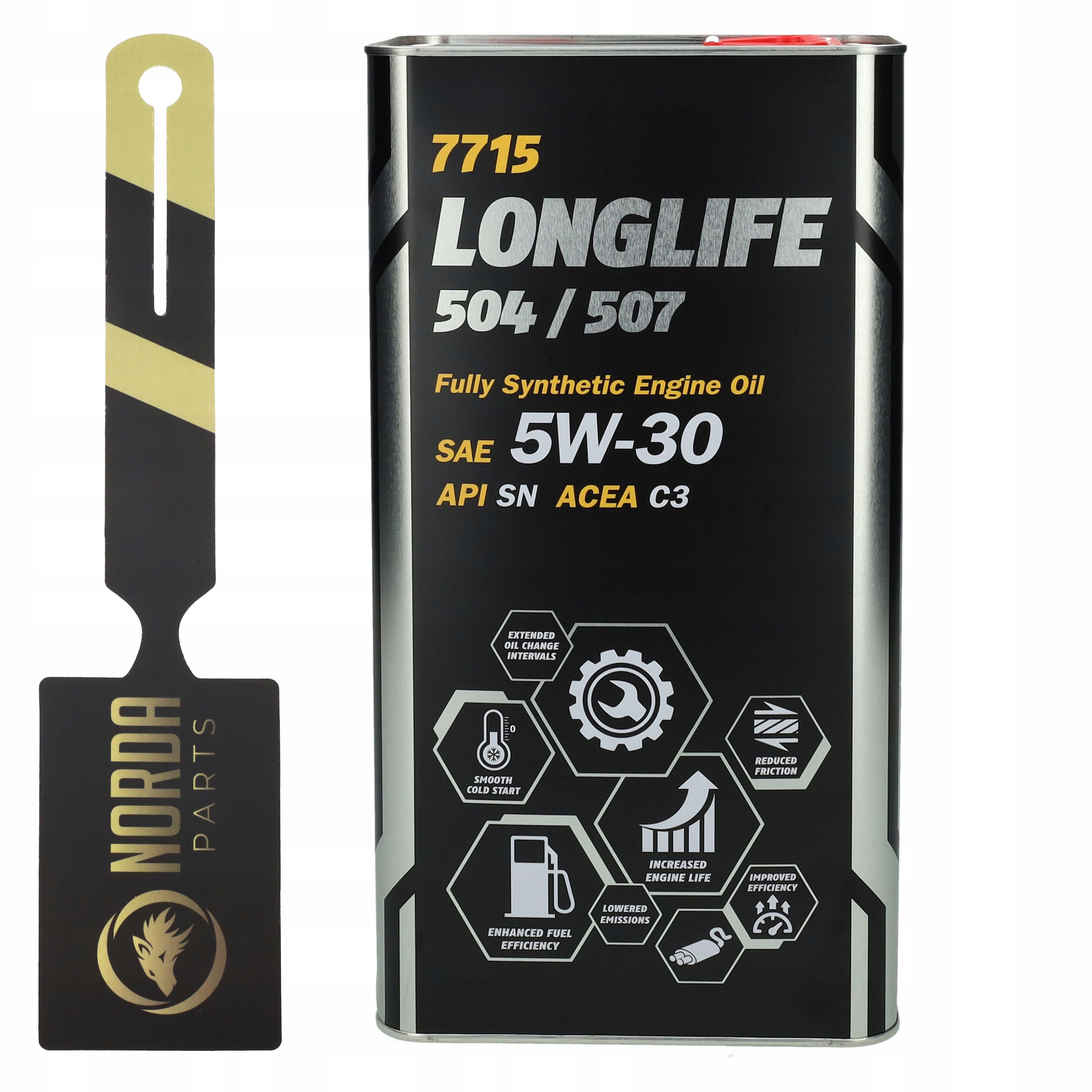 Motorový olej 7715 Mannol Oem Longlife 504.00/507.00 Vw 5v30 5L