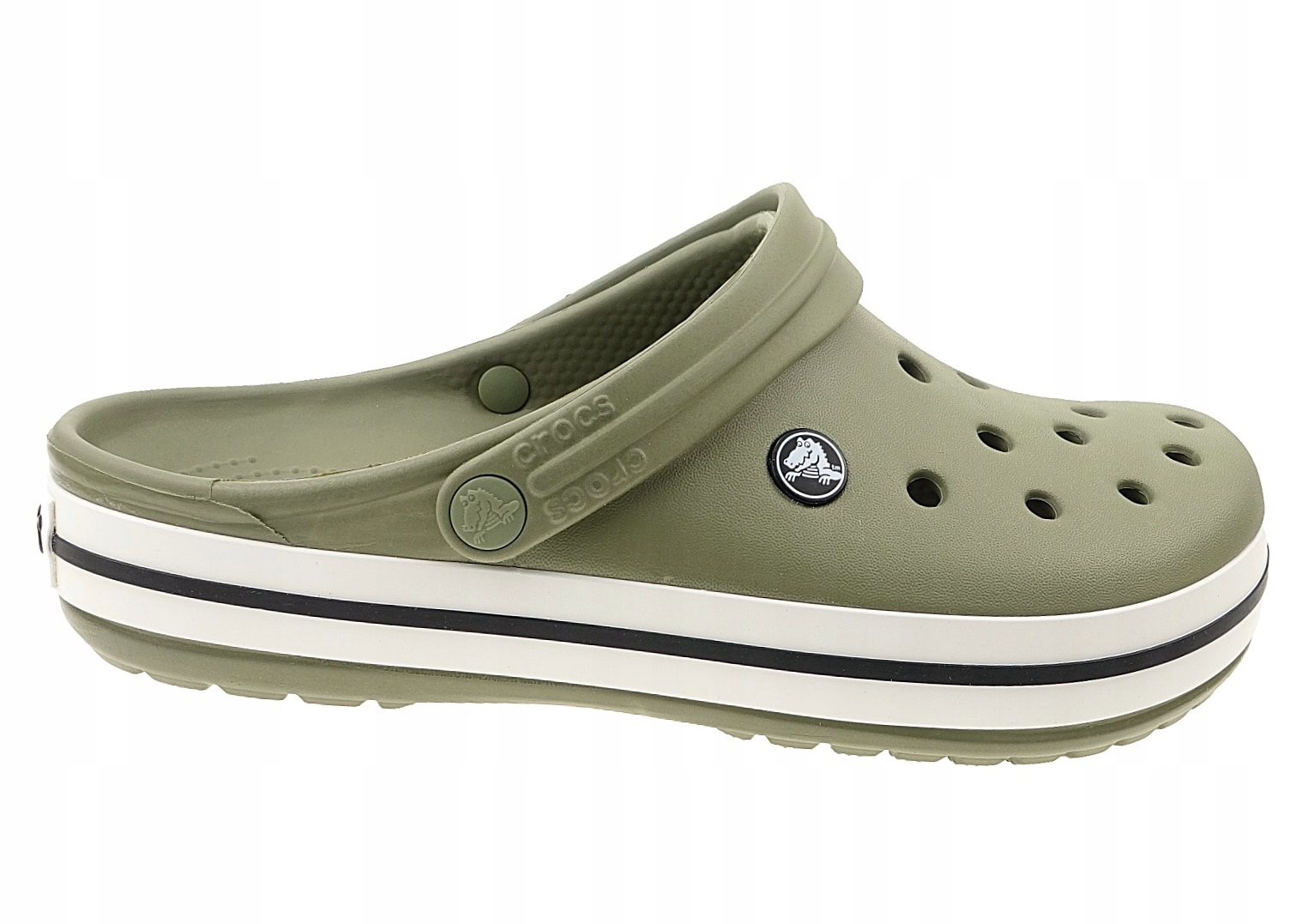 Klapki Crocs Crocband 11016-3BX cargo, zielony 45/46