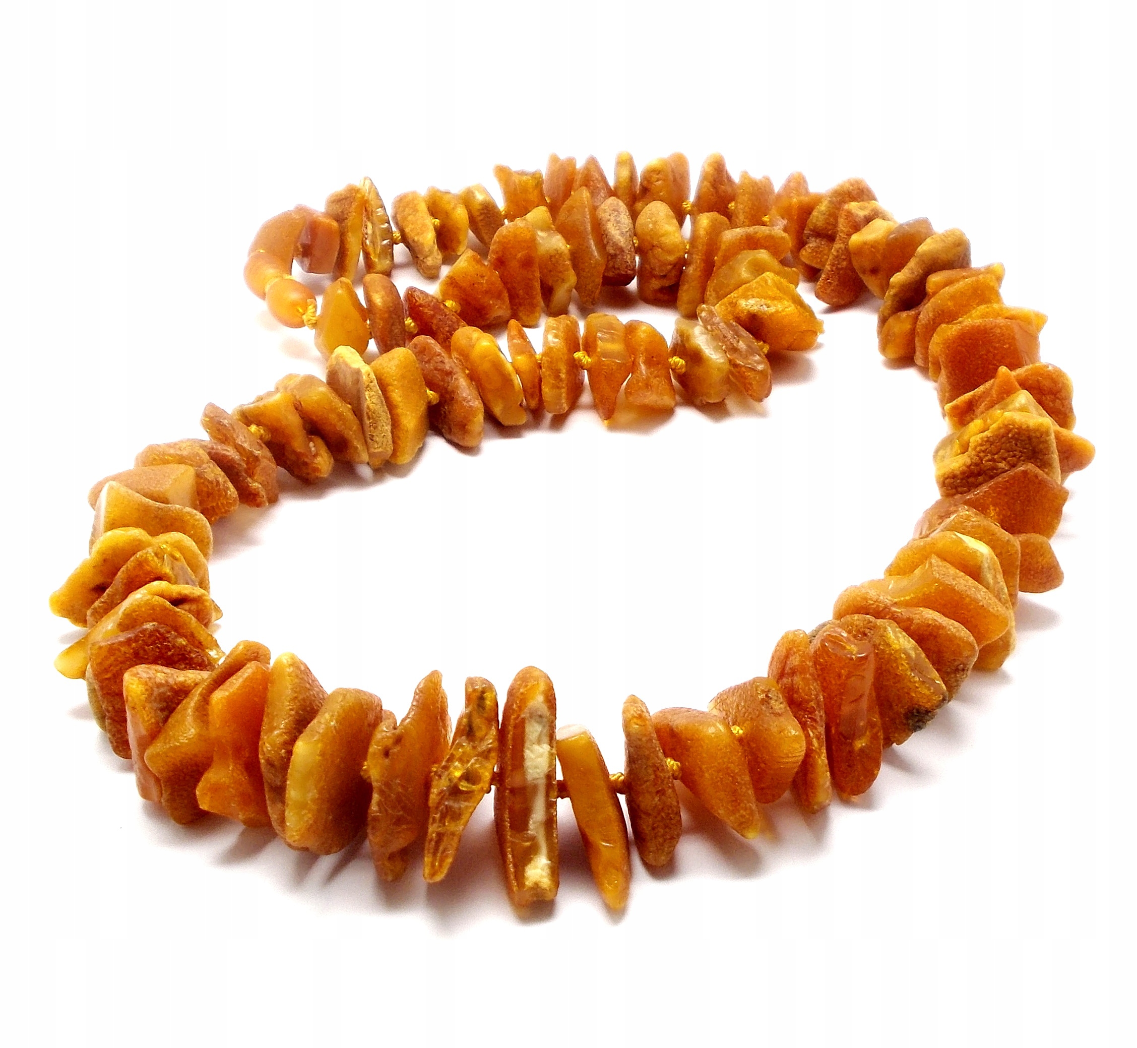 Náhrdelník S Nebroušeným Jantarem