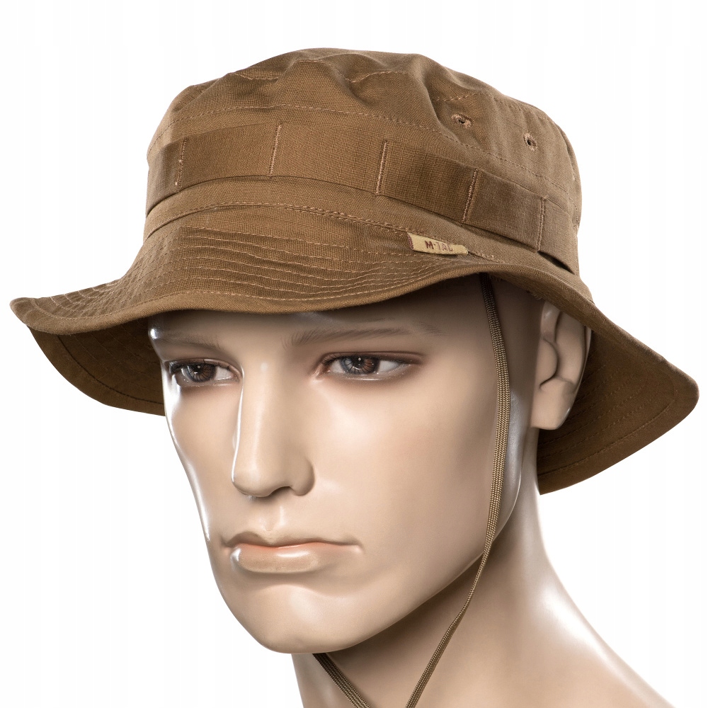 Kapelusz wojskowy turystyczny ze ściągaczem M-Tac RipStop Coyote Brown 57cm