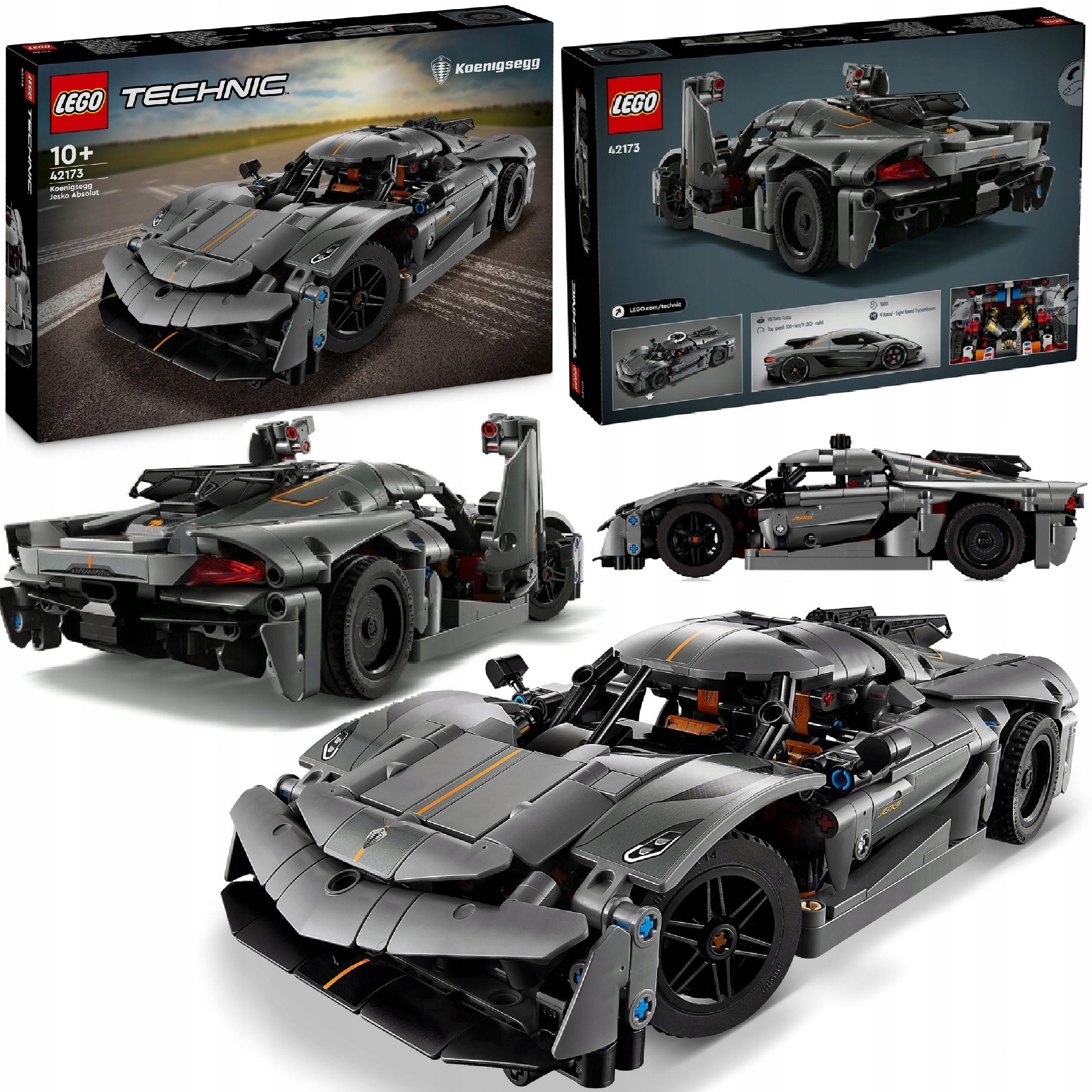 Lego Technic Hipersamochód Koenigsegg Jesko Absolut 42173 +katalog W Pdf