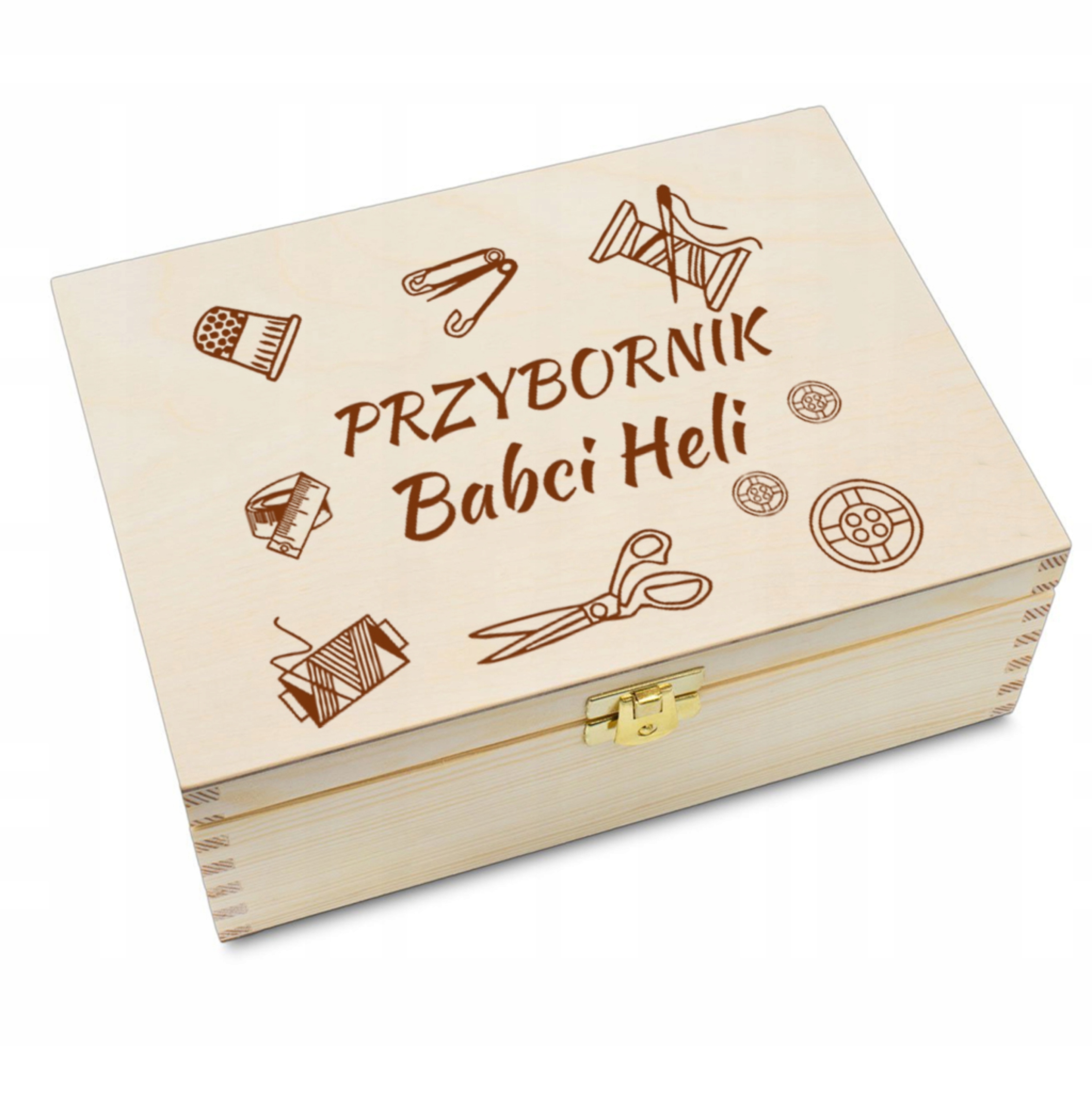 

Skrzynka Pudełko Przybornik Dzień Babci