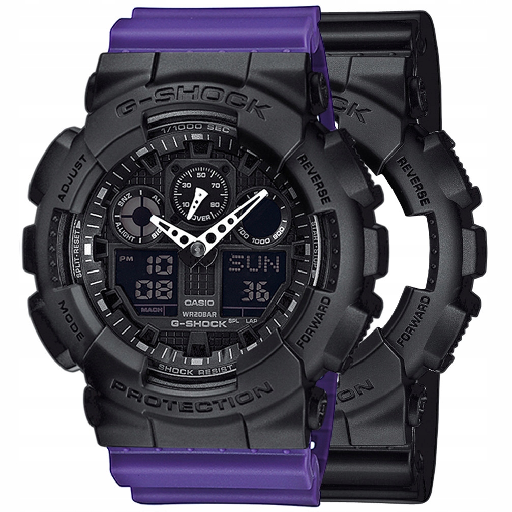 Hodinky Casio G-Shock Set GA-100-1A1ER Bezel 10358741 Řemínek 10498156 20
