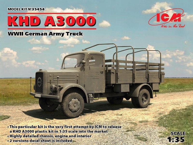 Khd A3000 Wwii German Truck 1:35 německý kamion