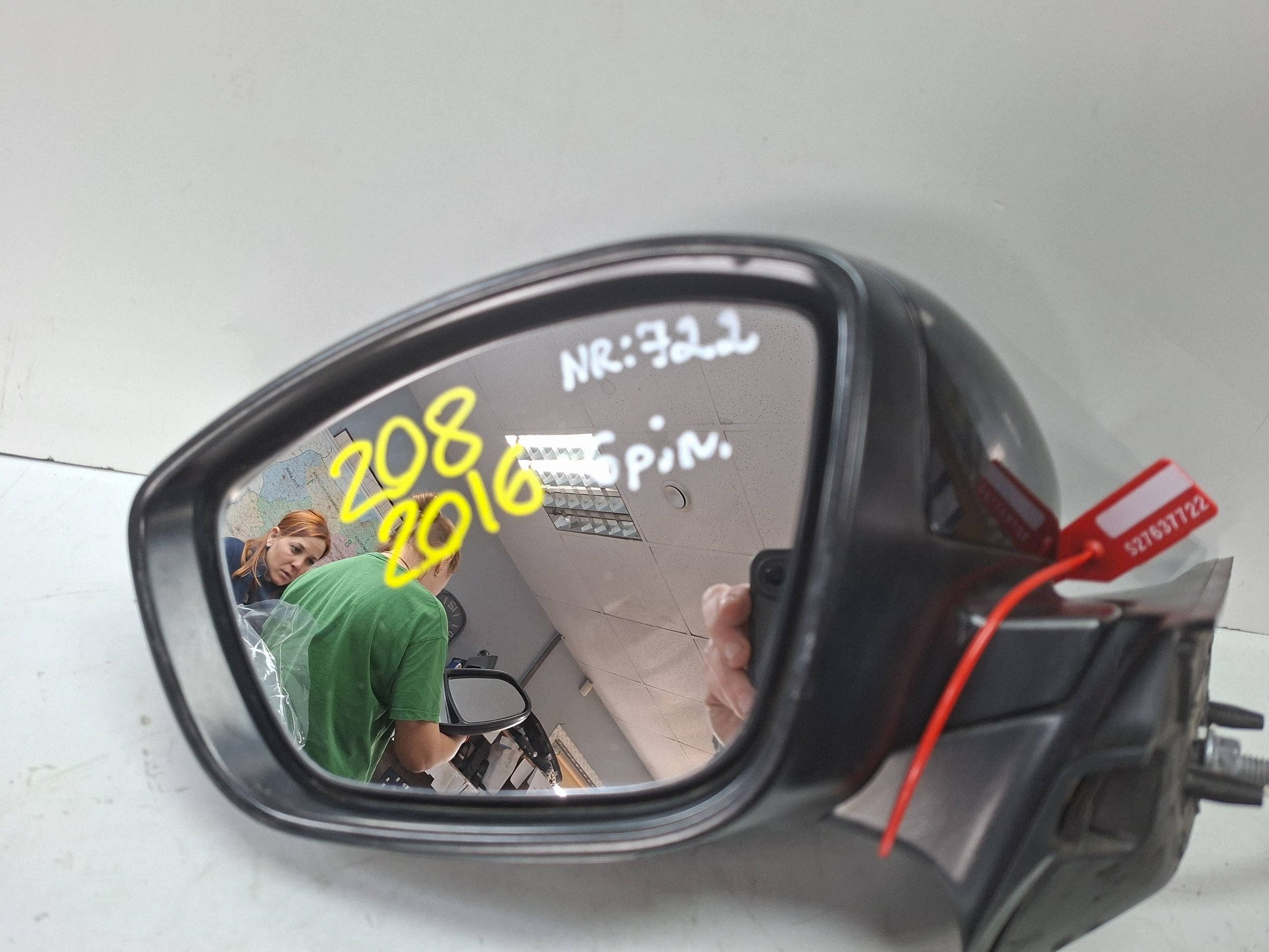 spiegel links 6 pins PEUGEOT 208 LIFT 2016