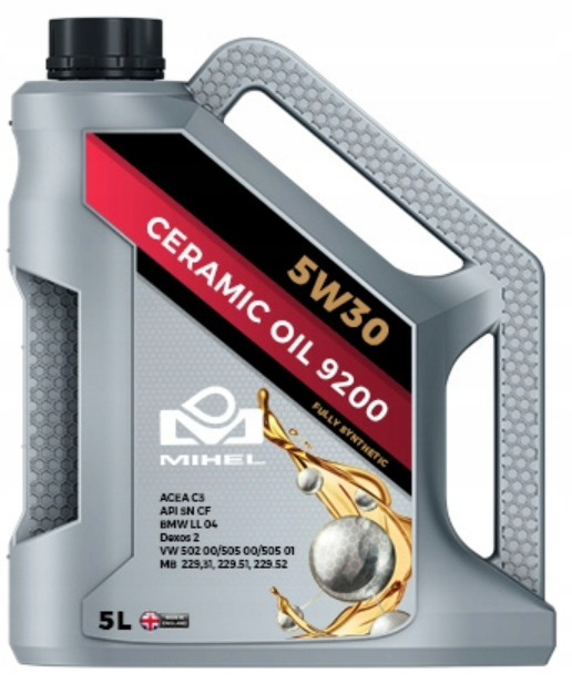 

Mihel Ceramic Oil 9200 5W30 Olej Ceramiczny 5L
