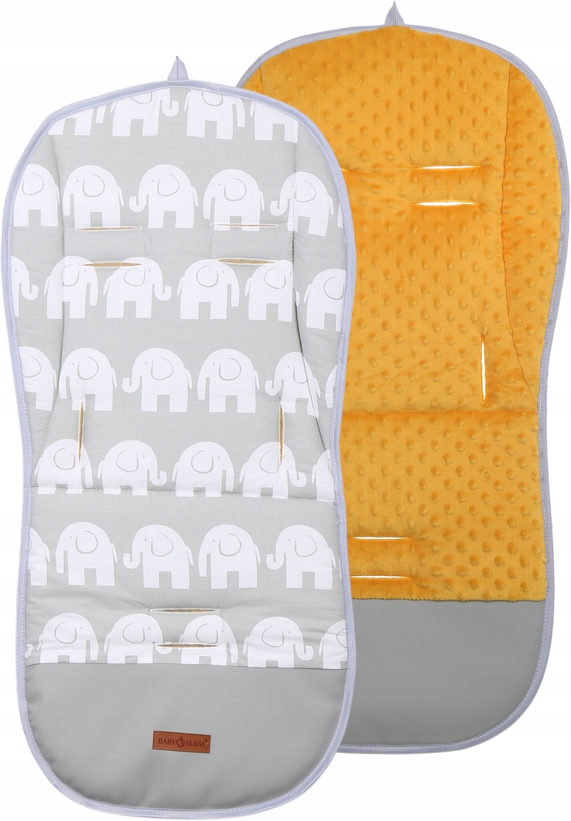 WKŁADKA DO WÓZKA SPACERÓWKI DWUSTRONNA PREMIUM BABYMAM