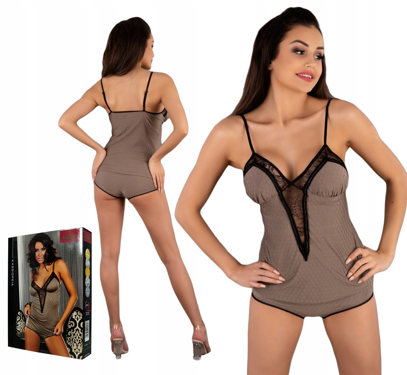 

Koszula LivCo Corsetti Kassiopeia + figi M