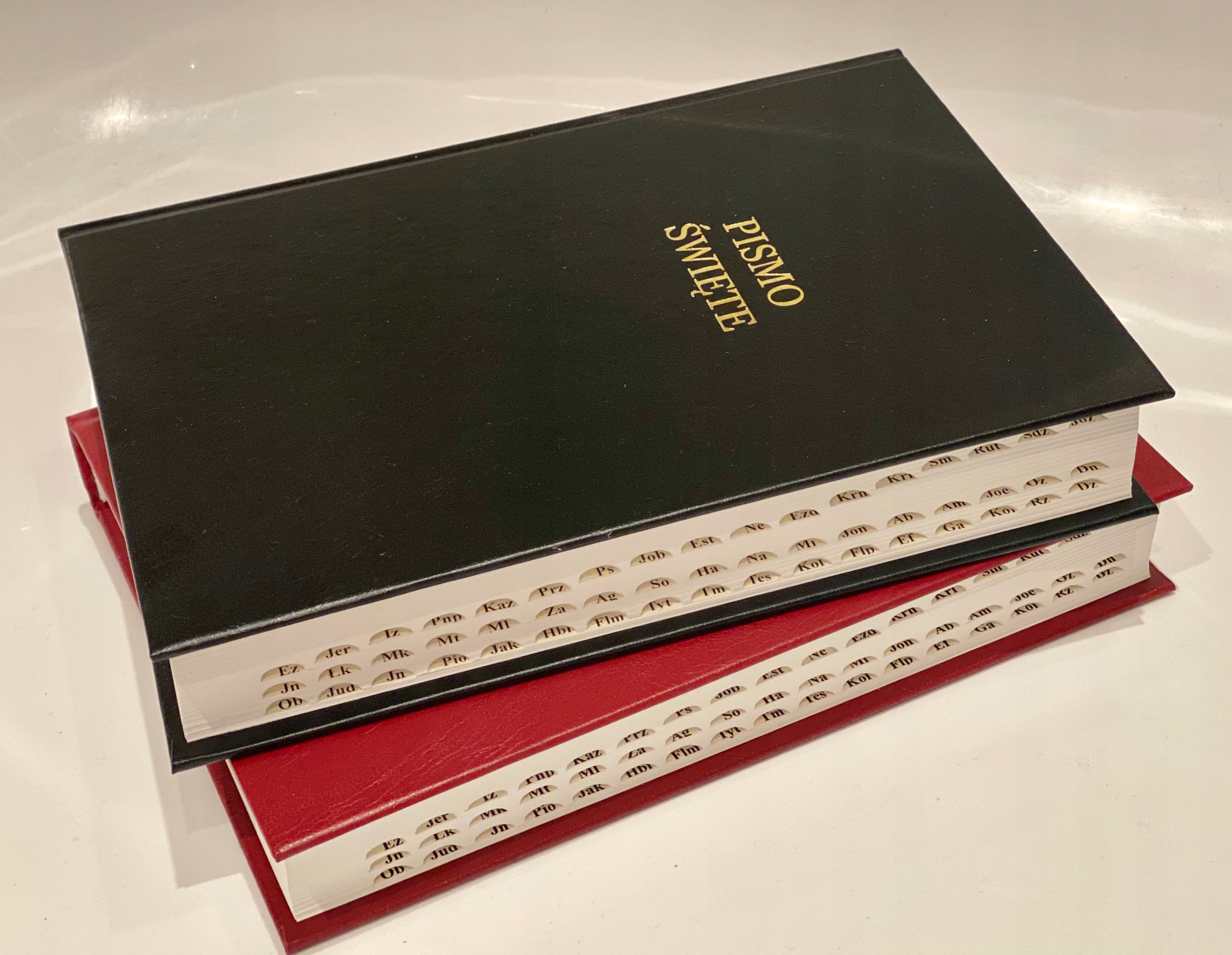 Bibia UBG Duża Czcionka Twarda z paginatorami