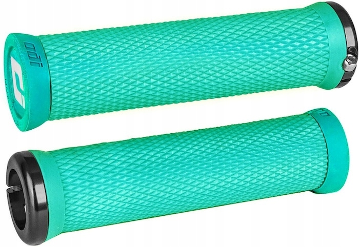 Gripy na kolo Odi Mtb Elite Motion 130 mm, turkosové, mátové