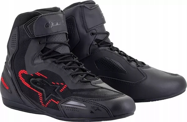 Topánky Alpinestars Faster 3 Rideknit black/red 10 43