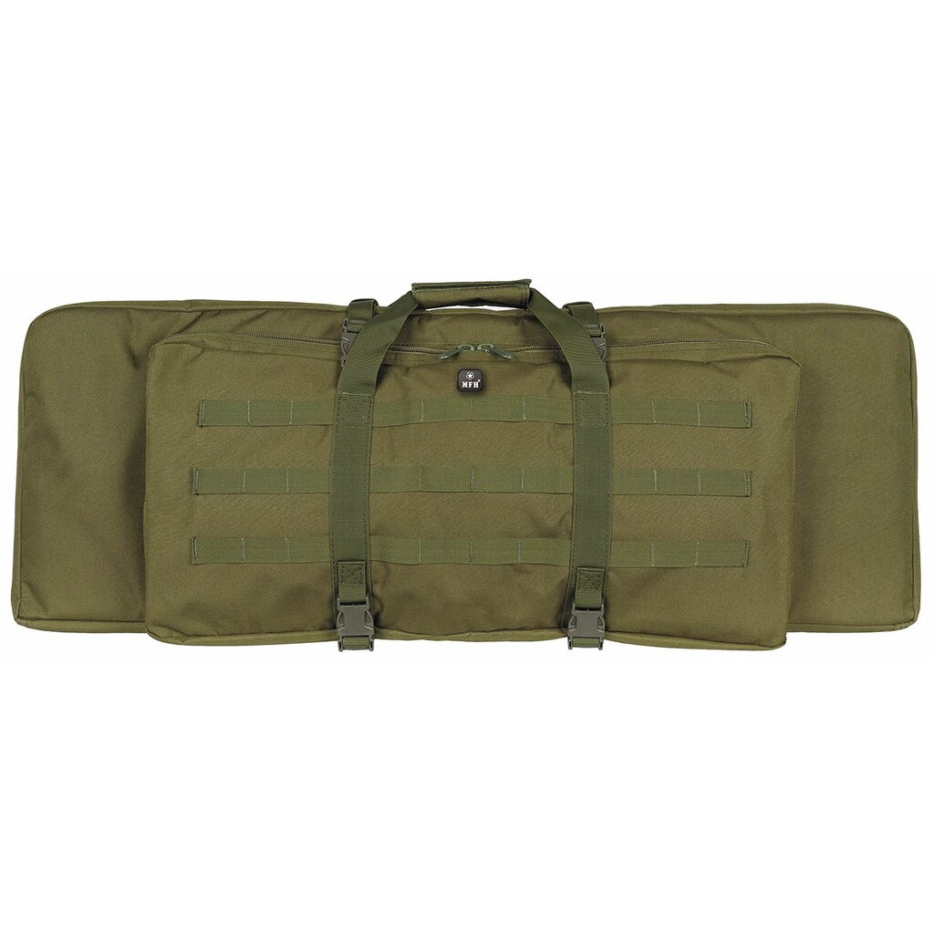 Pouzdro batoh na zbraň dlouhé dvě Molle karabiny Mfh 95 cm Olive