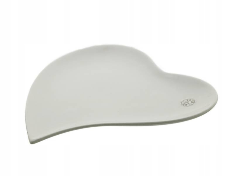 

Patera talerz w kształcie serca Porcelana 17x17 cm