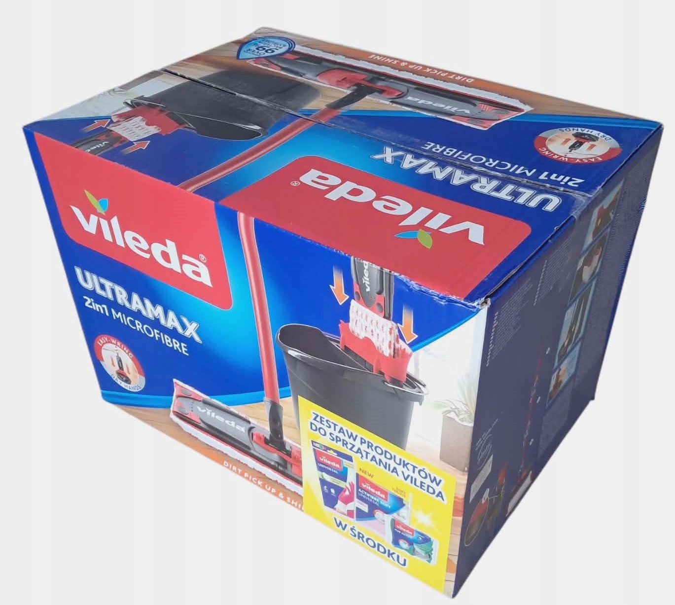 Wiadro i mop płaski Vileda Professional 35 cm